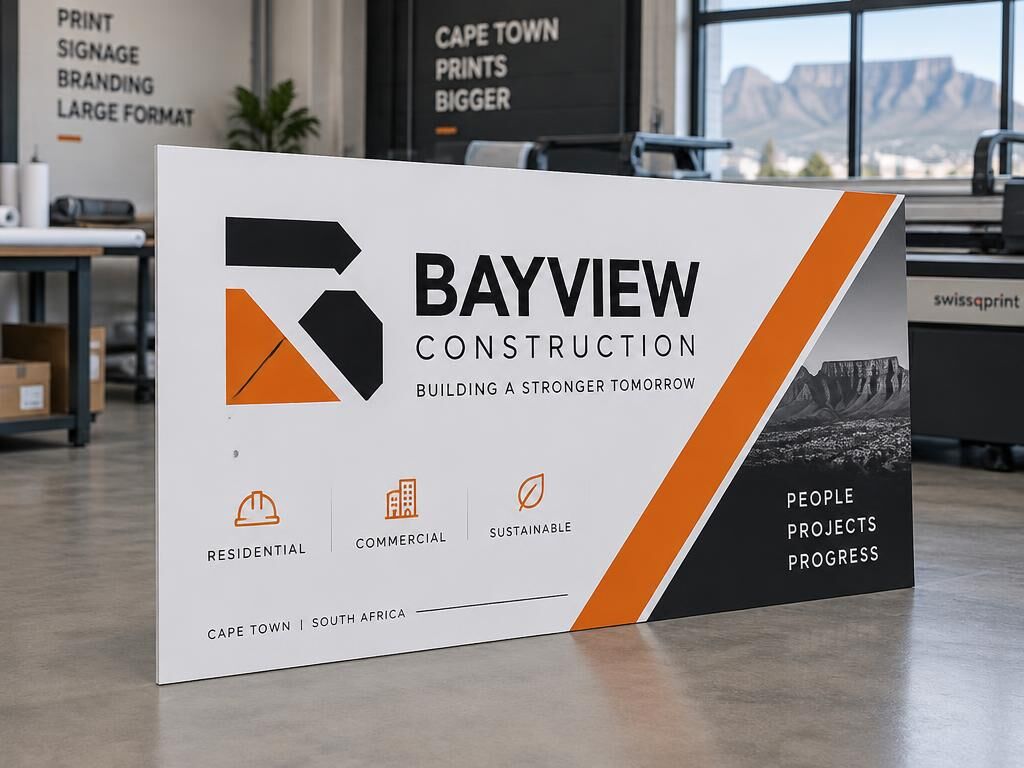 Chromadeck Signs printed by Ad Value Print in Cape Town